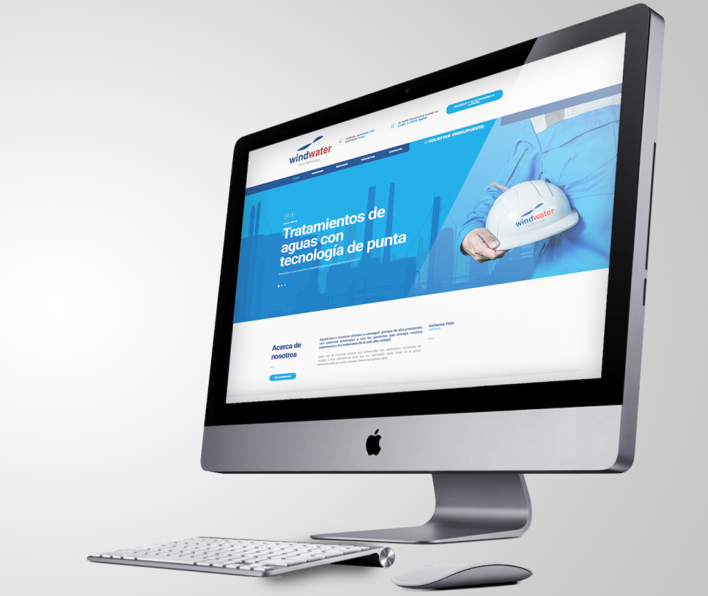 Kristalino - Diseño Web - Sitio Windwater
